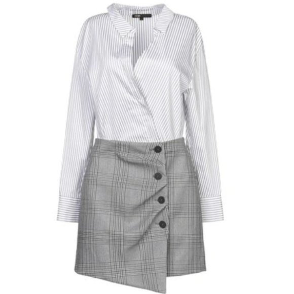 NWT Maje Shirt Dress Sz 1